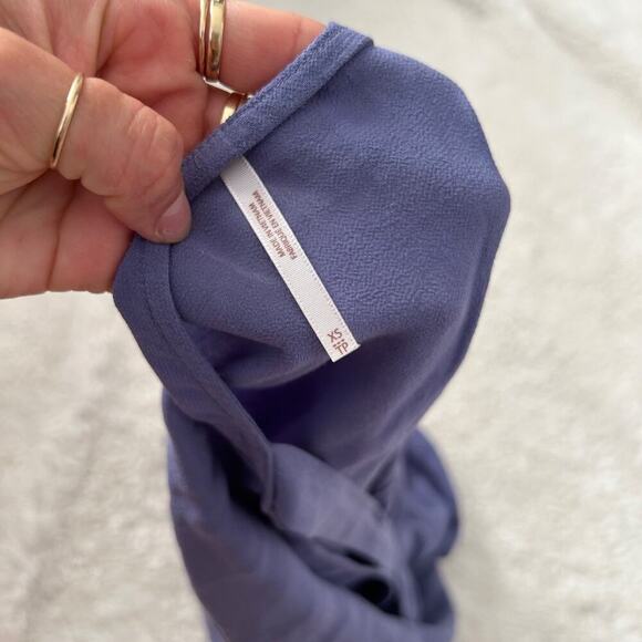 NWT Free People Womens City Lights Tank Top in Blue Size XS - Picture 4 of 6